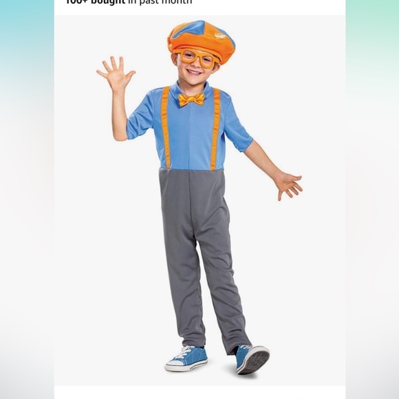 NEW Blippi Halloween Costume Size 2T - Picture 1 of 4